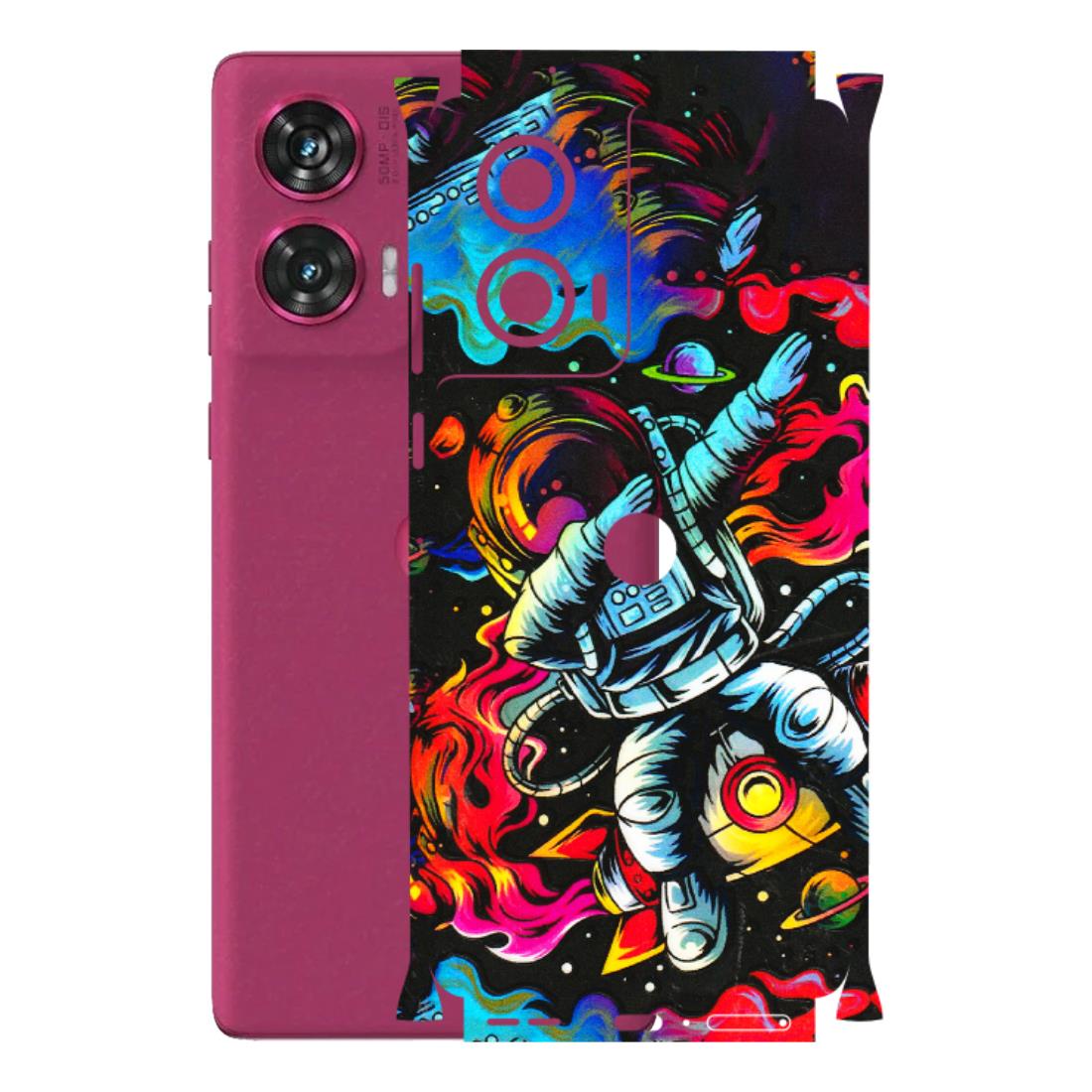 Motorola Phone Skins (All Models) - Astronaut Dope - 3D Embossed Finish (L-191) Motorola Edge 50 Fusion (5G)
