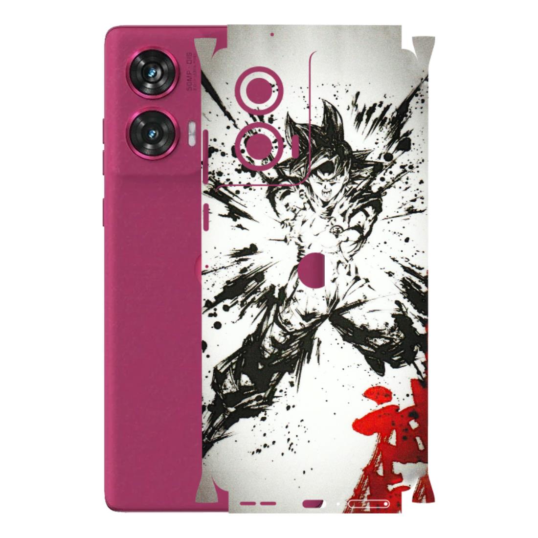 Motorola Phone Skins (All Models) - DBZ - 3D Embossed Finish (L-206) Motorola Edge 50 Fusion (5G)
