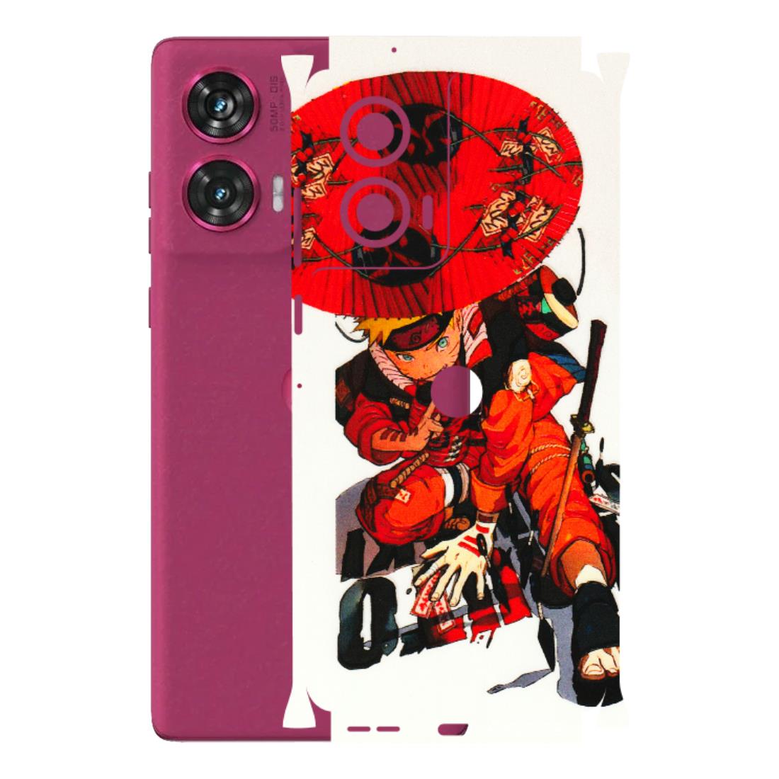 Motorola Phone Skins (All Models) - Naruto - 3D Embossed Finish (L-208) Motorola Edge 50 Fusion (5G)