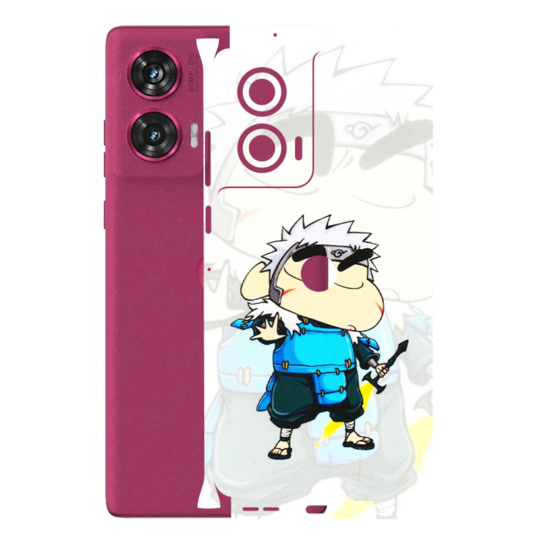 Motorola Phone Skins (All Models) - Angry Young Shinchan - 3D Embossed Finish (L-226) Motorola Edge 50 Fusion (5G)