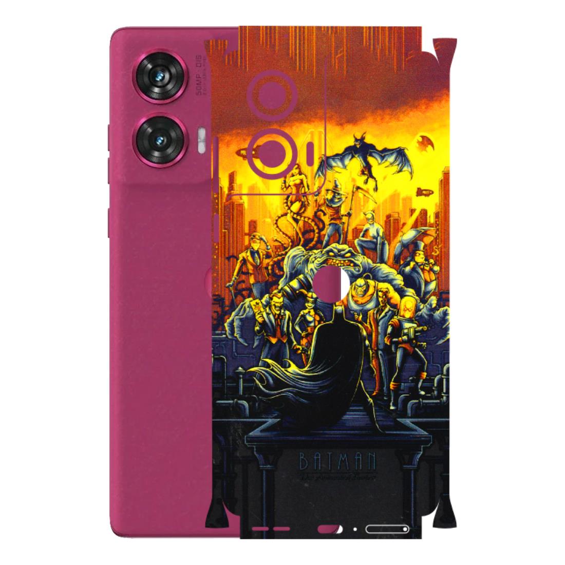 Motorola Phone Skins (All Models) - Games Doodles - 3D Embossed Finish (L-24) Motorola Edge 50 Fusion (5G)