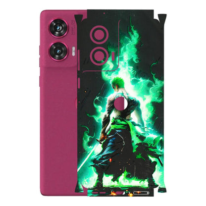 Motorola Phone Skins (All Models) - Zoro Sword - 3D Embossed Finish (L-241) Motorola Edge 50 Fusion (5G)