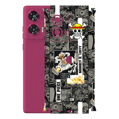 Motorola Phone Skins (All Models) - Cuffy Anime MonkeyCamic - 3D Embossed Finish (L-242) Motorola Edge 50 Fusion (5G)