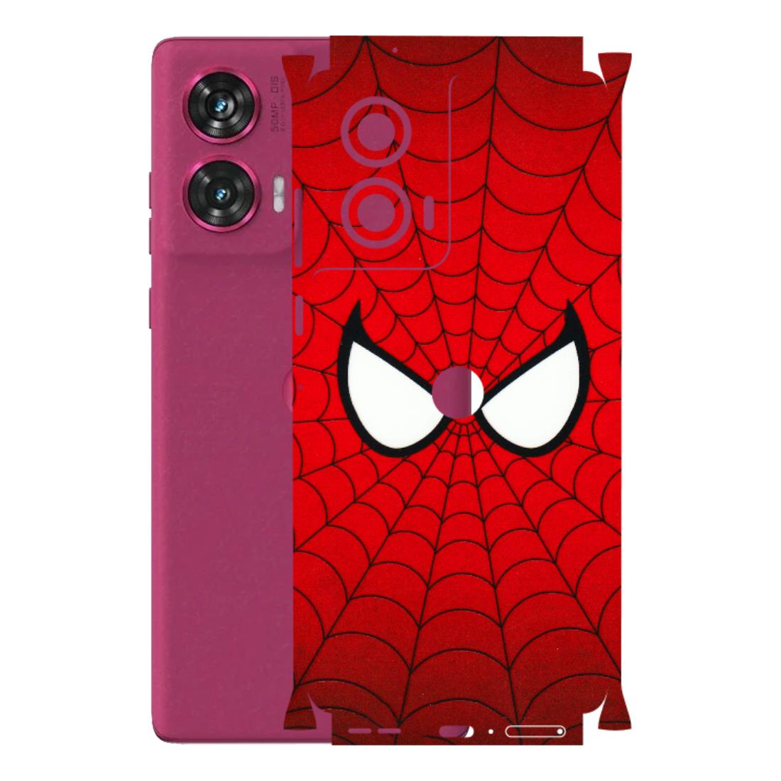 Motorola Phone Skins (All Models) - Spidey Eyes - 3D Embossed Finish (L-257) Motorola Edge 50 Fusion (5G)