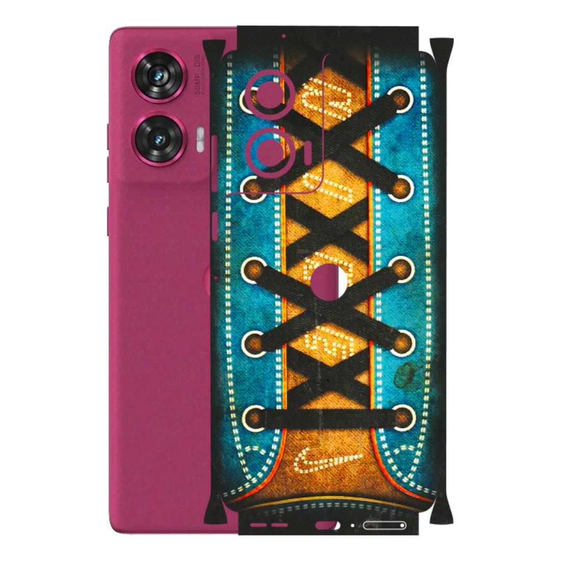 Motorola Phone Skins (All Models) - Sneakers Lover Nike - 3D Embossed Finish (L-262) Motorola Edge 50 Fusion (5G)