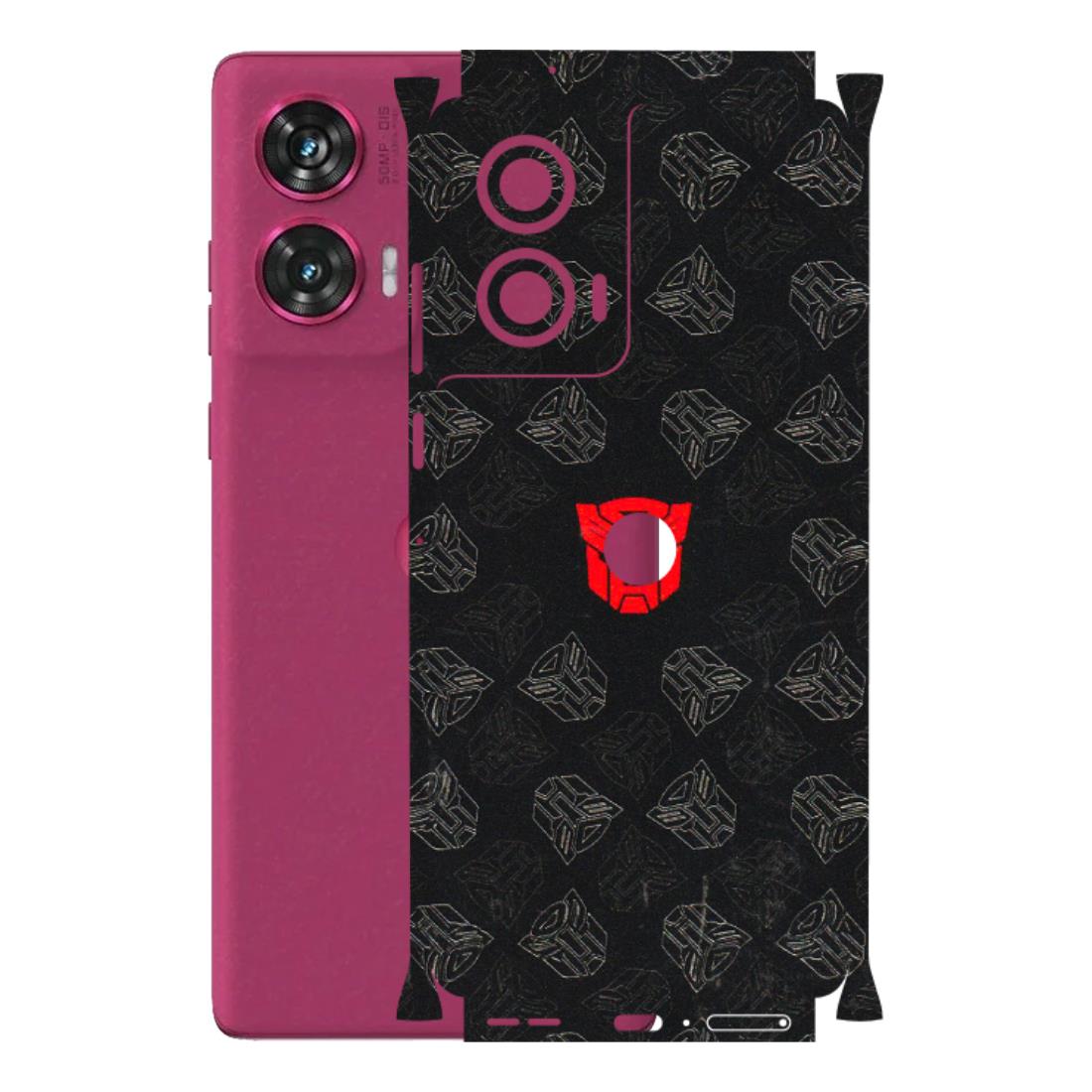 Motorola Phone Skins (All Models) - Transformers Devastation - 3D Embossed Finish (L-301) Motorola Edge 50 Fusion (5G)