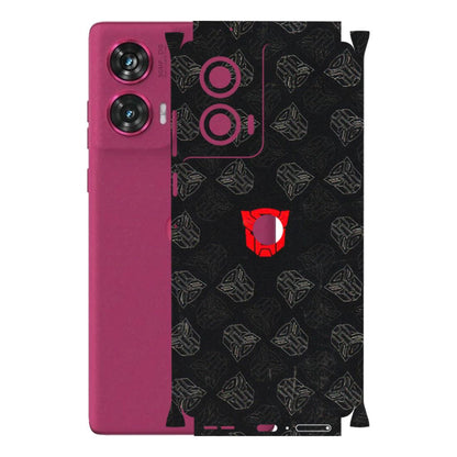 Motorola Phone Skins (All Models) - Transformers Devastation - 3D Embossed Finish (L-301) Motorola Edge 50 Fusion (5G)