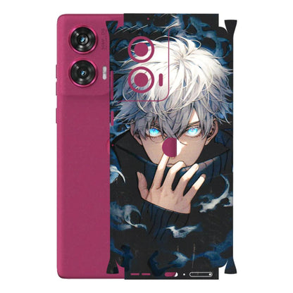 Motorola Phone Skins (All Models) - New Jujutsu Kaisen Anime - 3D Embossed Finish (L-313) Motorola Edge 50 Fusion (5G)