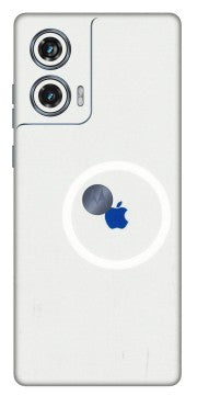 Motorola Phone Skins (All Models) - iPhone Magsafe Logo - 3D Embossed Finish (L-320) Motorola Edge 50 Fusion (5G)