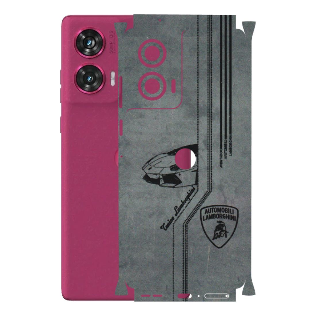Motorola Phone Skins (All Models) - New Lamborgini Aventador - 3D Embossed Finish (L-321) Motorola Edge 50 Fusion (5G)