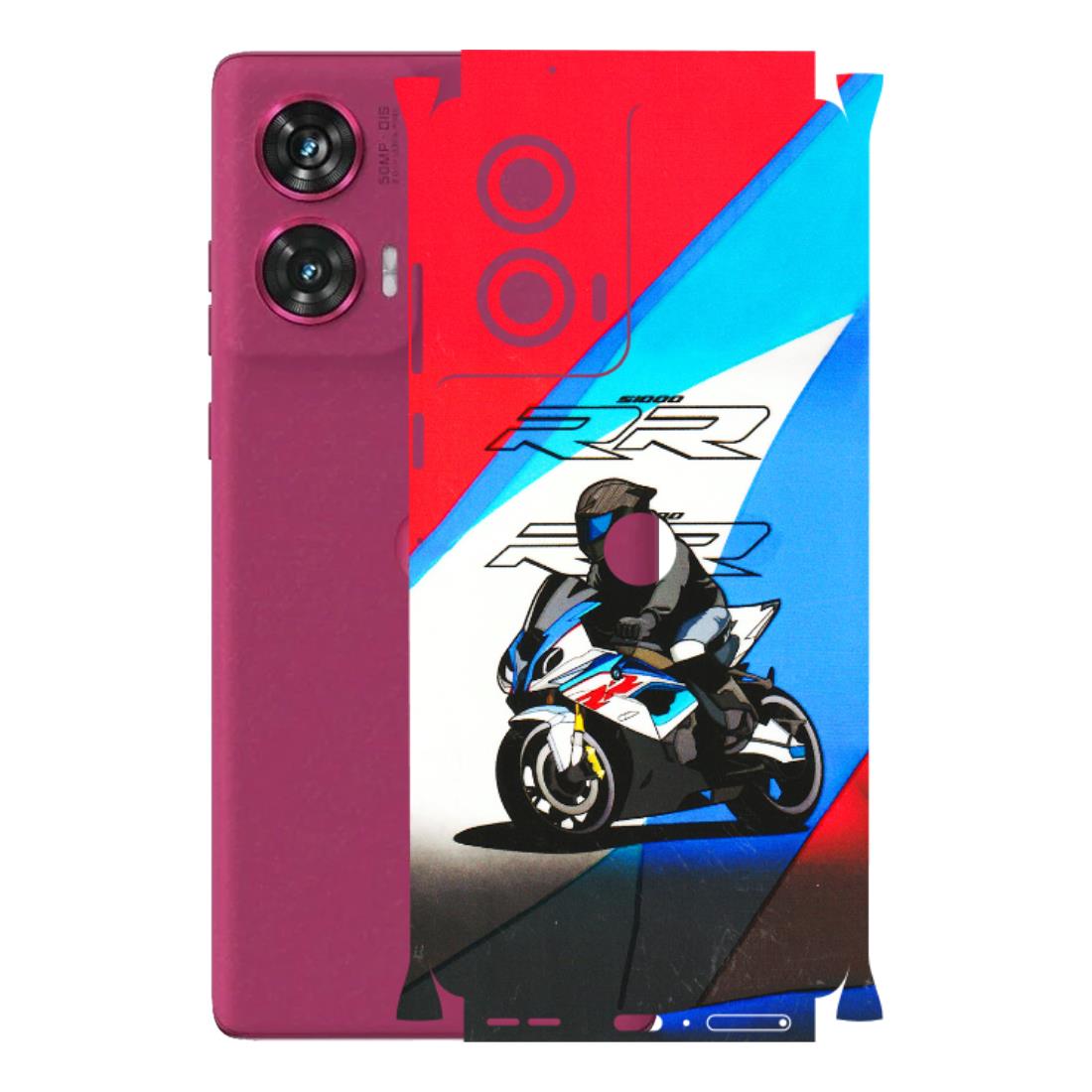 Motorola Phone Skins (All Models) - Bikers Love - 3D Embossed Finish (L-58) Motorola Edge 50 Fusion (5G)