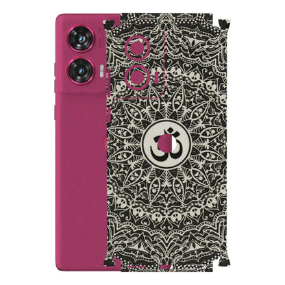 Motorola Phone Skins (All Models) - Aum Elegant Mandala - 3D Embossed Finish (L-62) Motorola Edge 50 Fusion (5G)