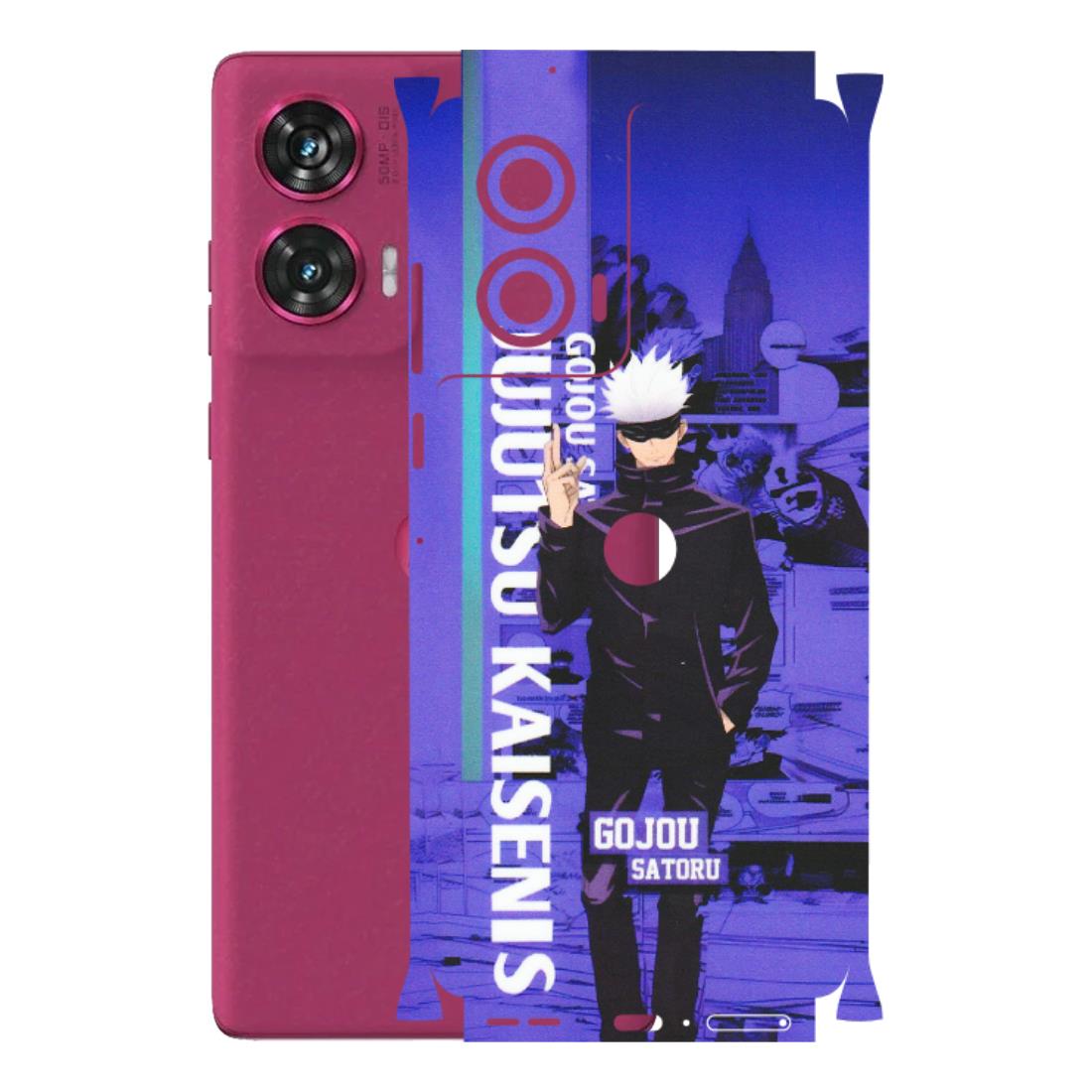 Motorola Phone Skins (All Models) - Jujutsu Kaisen Gojo - Matte Finish (M-05) Motorola Edge 50 Fusion (5G)
