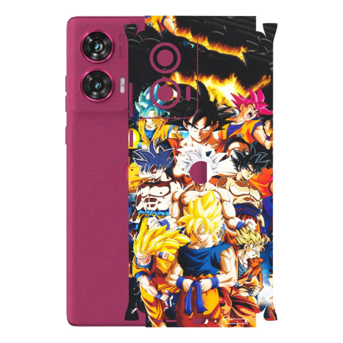 Motorola Phone Skins (All Models) - Ultimate Dragon Ball Z - Matte Finish (M-100) Motorola Edge 50 Fusion (5G)
