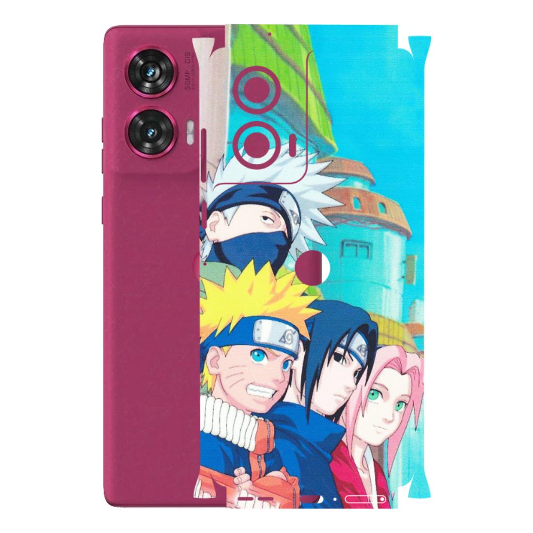 Motorola Phone Skins (All Models) - Team Minato And Kakashi - Matte Finish (M-101) Motorola Edge 50 Fusion (5G)
