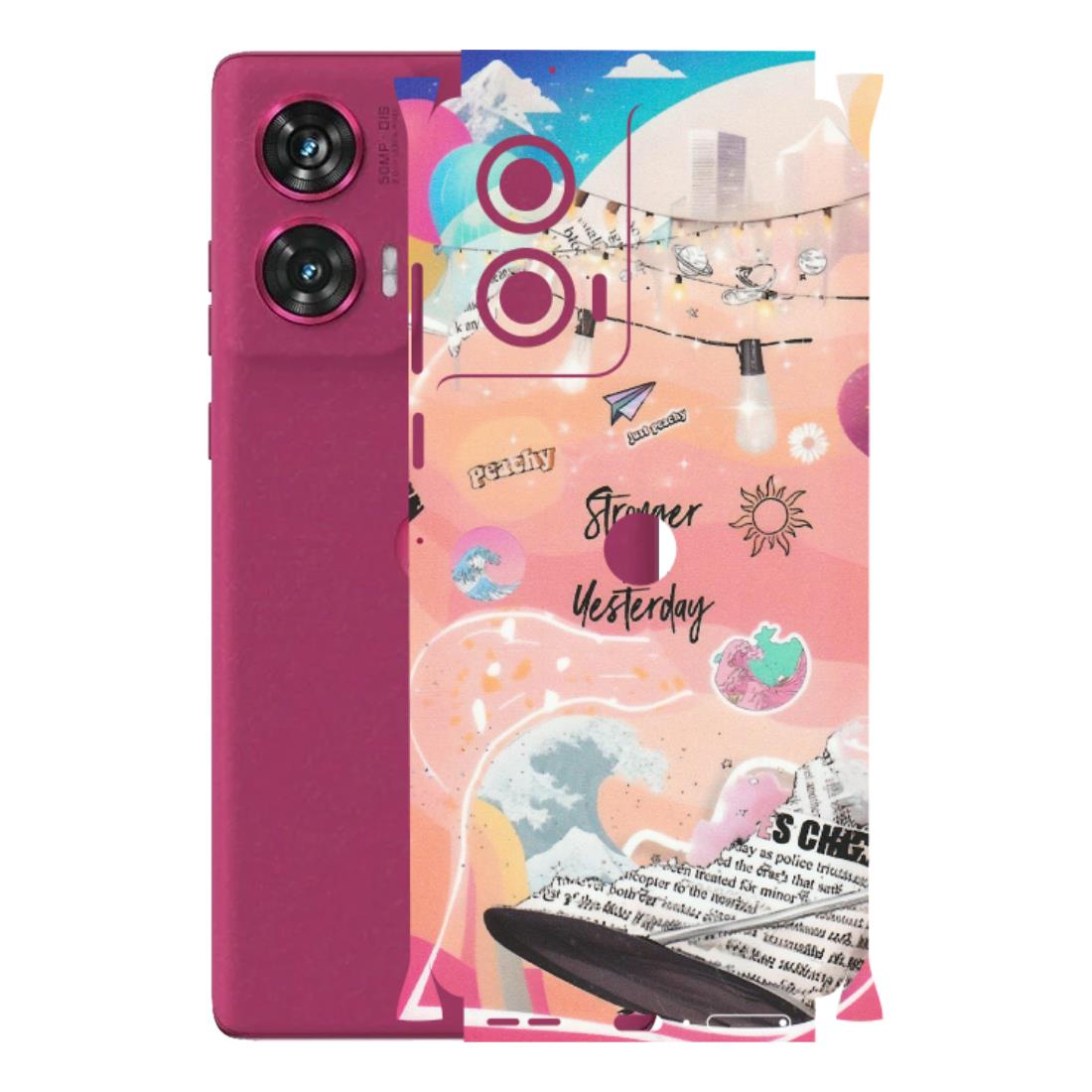 Motorola Phone Skins (All Models) - Stronger Then Yesterday - Matte Finish (M-128) Motorola Edge 50 Fusion (5G)