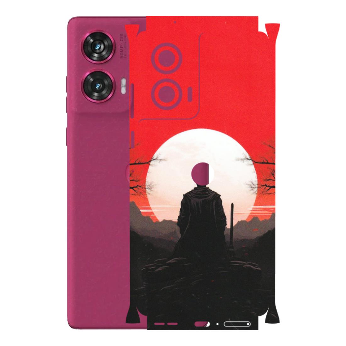 Motorola Phone Skins (All Models) - Samurai Anime - Matte Finish (M-141) Motorola Edge 50 Fusion (5G)