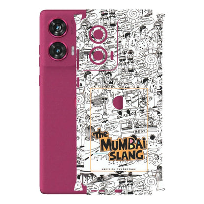 Motorola Phone Skins (All Models) - The Mumbai Slang - Matte Finish (M-142) Motorola Edge 50 Fusion (5G)