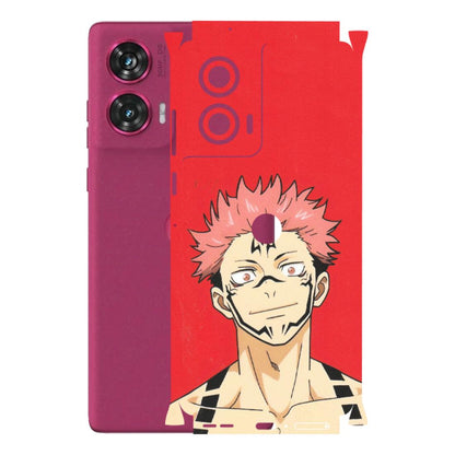Motorola Phone Skins (All Models) - Ryomen Sukuna Fun Anime - Matte Finish (M-153) Motorola Edge 50 Fusion (5G)