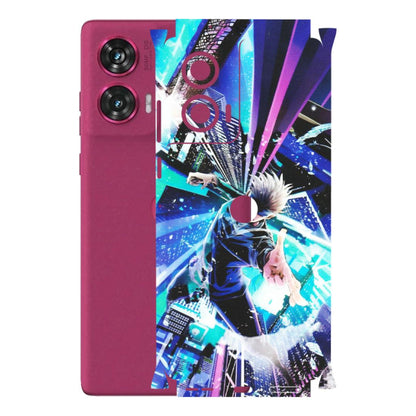Motorola Phone Skins (All Models) - Manga Action Jujustu Kaisen Anime - Matte Finish (M-155) Motorola Edge 50 Fusion (5G)