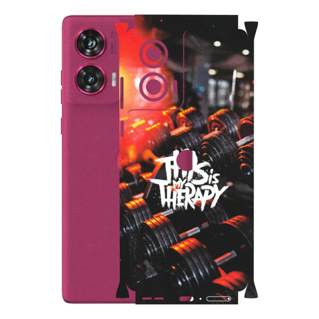 Motorola Phone Skins (All Models) - GYM Lover Therapy - Matte Finish (M-160) Motorola Edge 50 Fusion (5G)