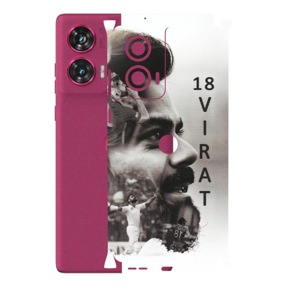 Motorola Phone Skins (All Models) - Virat Kohli Cricketer - Matte Finish (M-163) Motorola Edge 50 Fusion (5G)