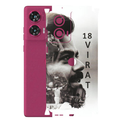 Motorola Phone Skins (All Models) - Virat Kohli Cricketer - Matte Finish (M-163) Motorola Edge 50 Fusion (5G)