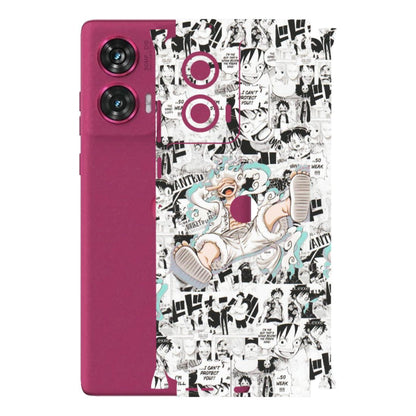 Motorola Phone Skins (All Models) - Hi Hello Doodles - Matte Finish (M-25) Motorola Edge 50 Fusion (5G)