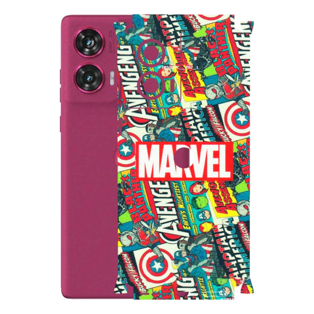 Motorola Phone Skins (All Models) - Marvel Comic Lover - Matte Finish (M-30) Motorola Edge 50 Fusion (5G)