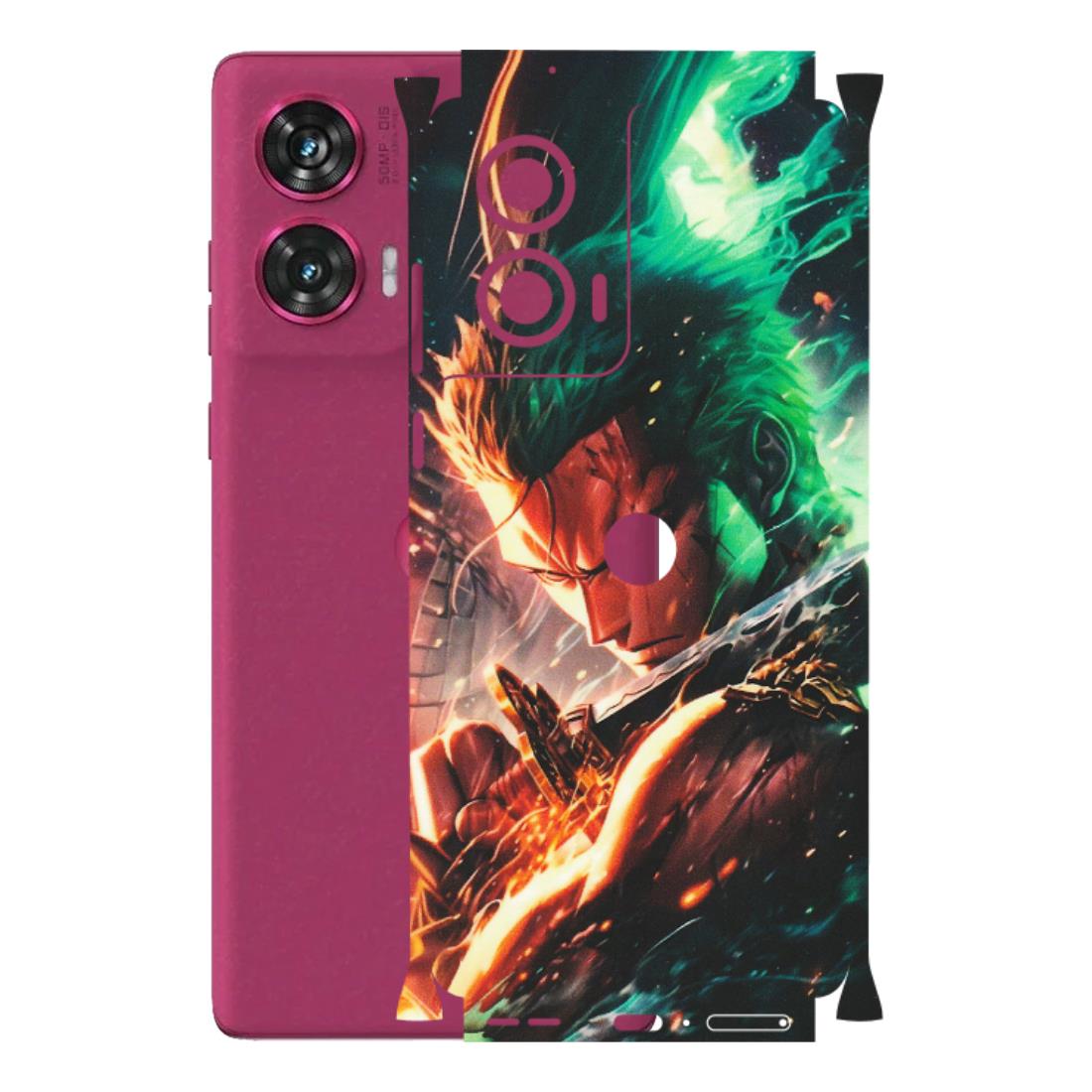 Motorola Phone Skins (All Models) - Anime Gojo Sword - Matte Finish (M-32) Motorola Edge 50 Fusion (5G)