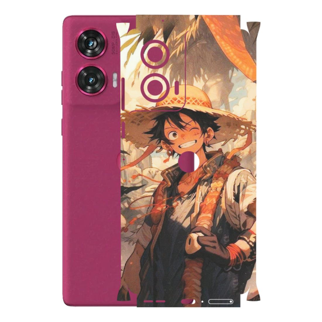 Motorola Phone Skins (All Models) - Anime Character Smile - Matte Finish (M-33) Motorola Edge 50 Fusion (5G)