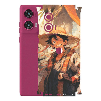 Motorola Phone Skins (All Models) - Anime Character Smile - Matte Finish (M-33) Motorola Edge 50 Fusion (5G)