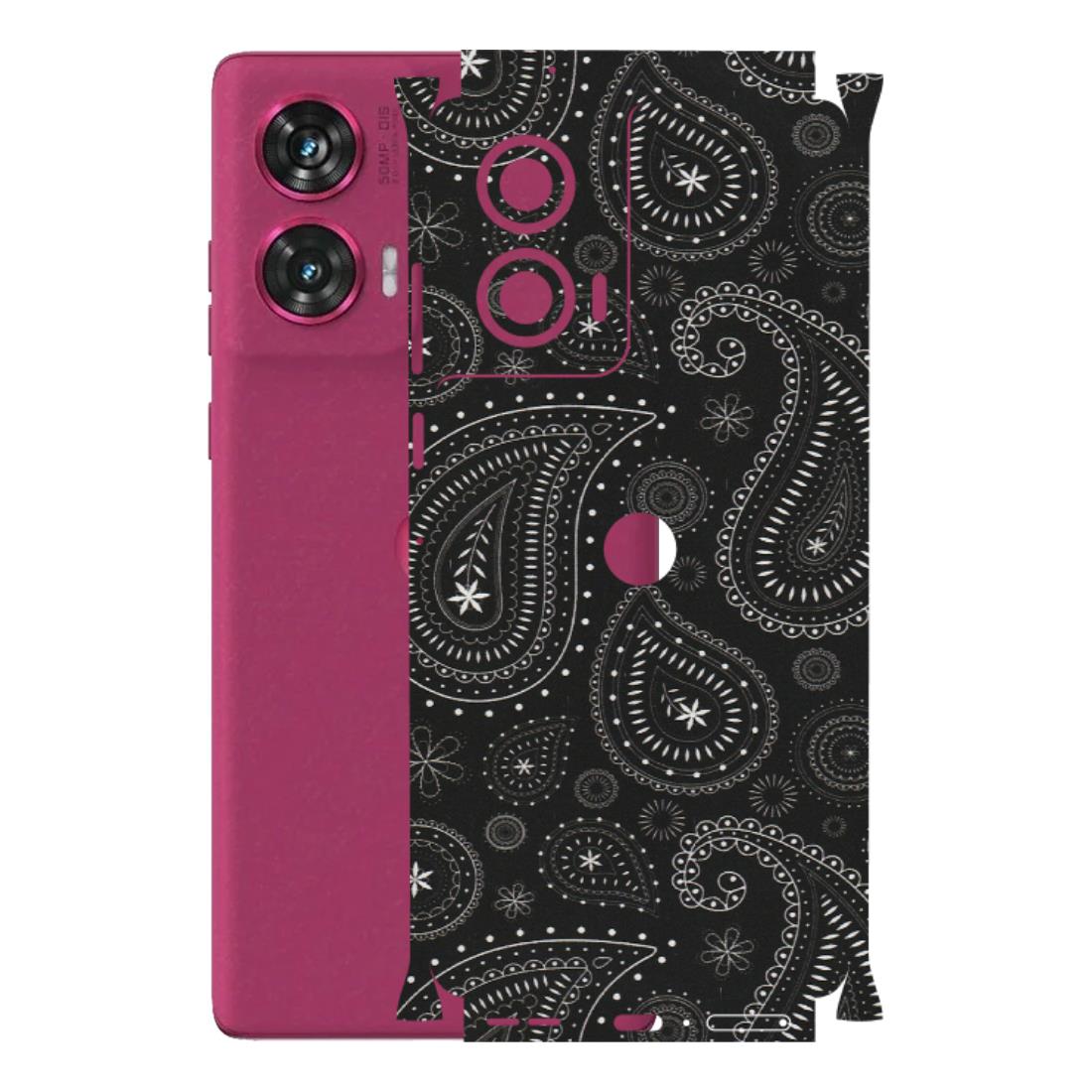 Motorola Phone Skins (All Models) - Black Sober Kerry - Matte Finish (M-37) Motorola Edge 50 Fusion (5G)