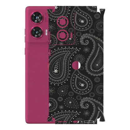Motorola Phone Skins (All Models) - Black Sober Kerry - Matte Finish (M-37) Motorola Edge 50 Fusion (5G)
