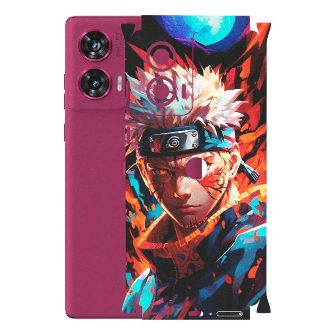 Motorola Phone Skins (All Models) - Anime Ferocious Character - Matte Finish (M-44) Motorola Edge 50 Fusion (5G)