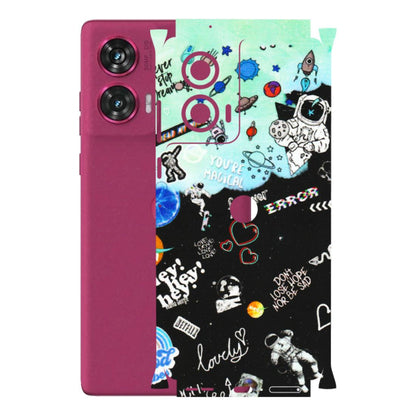 Motorola Phone Skins (All Models) - Living In A Space Dream - Matte Finish (M-46) Motorola Edge 50 Fusion (5G)