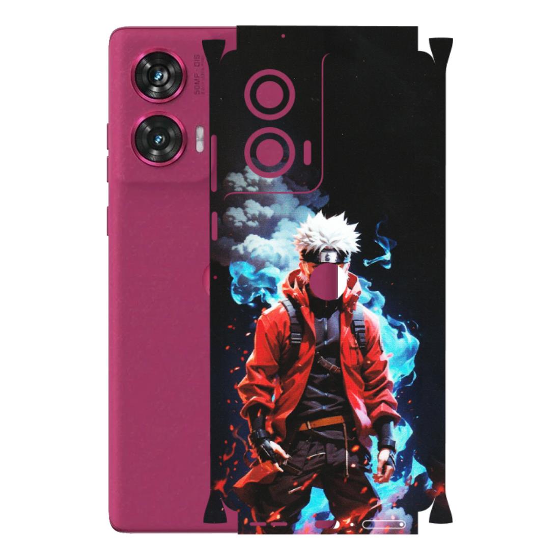 Motorola Phone Skins (All Models) - Kakashi Hatake Naruto - Matte Finish (M-60) Motorola Edge 50 Fusion (5G)