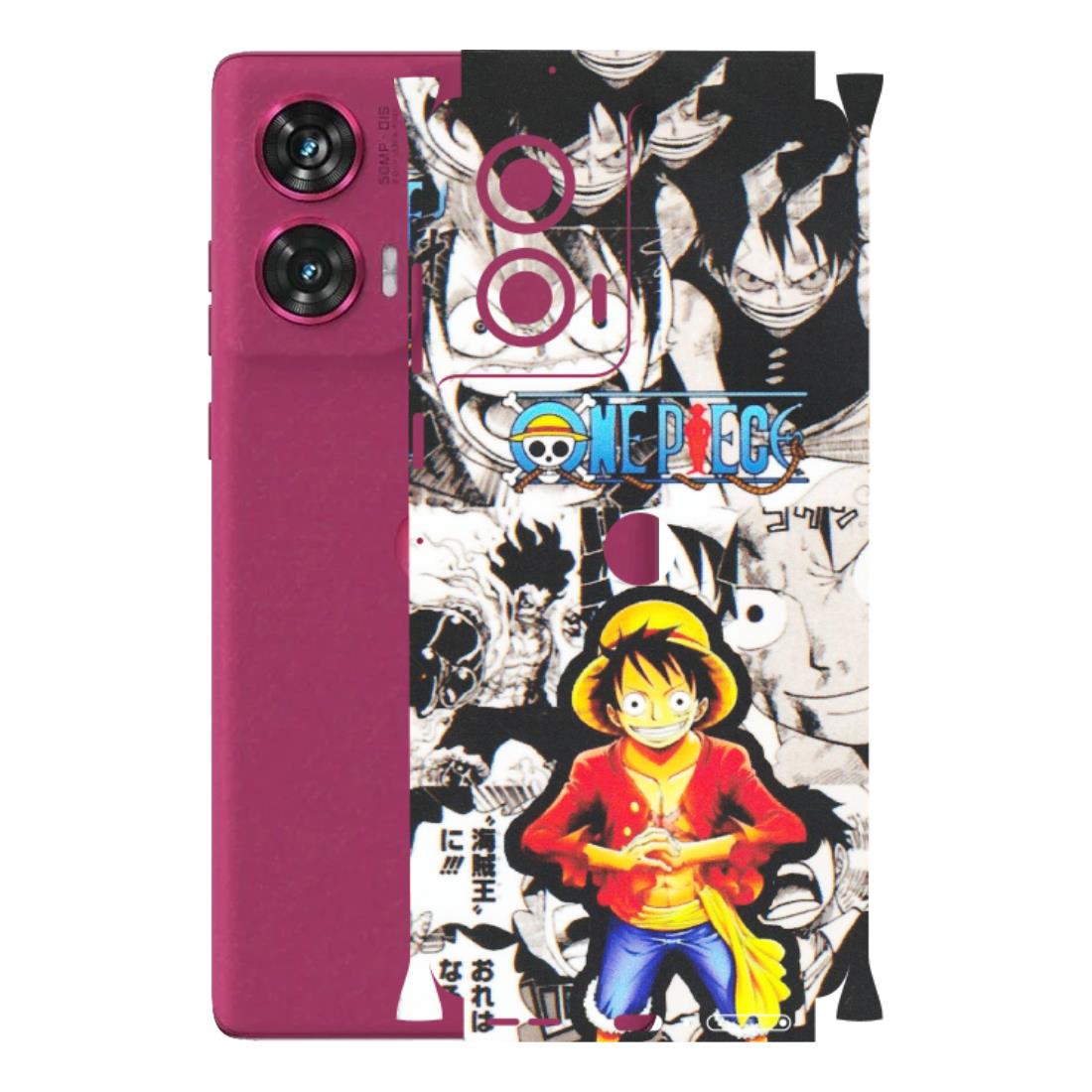 Motorola Phone Skins (All Models) - One Piece B&W - Matte Finish (M-63) Motorola Edge 50 Fusion (5G)