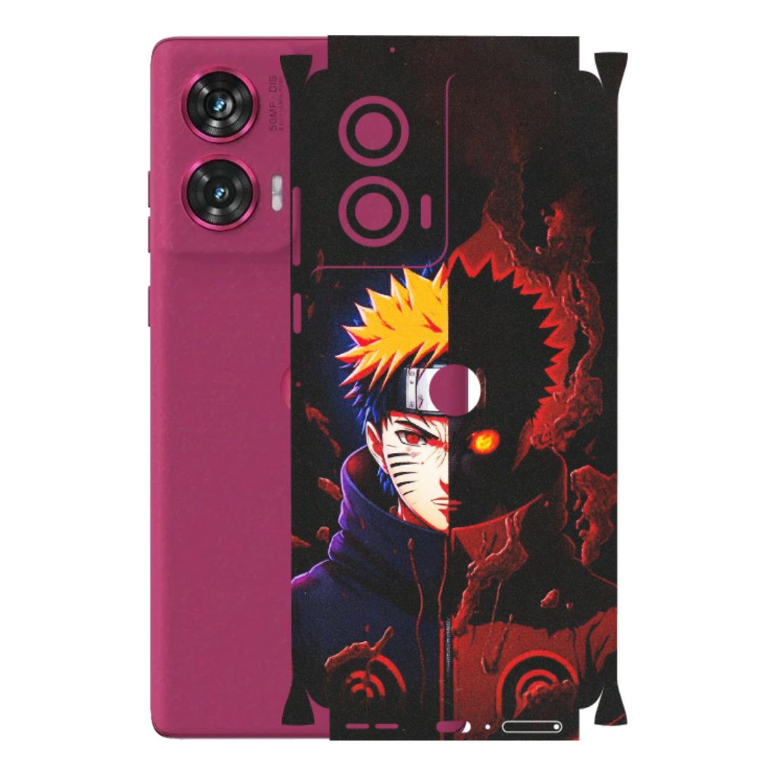 Motorola Phone Skins (All Models) - Naruto X Evil - Matte Finish (M-70) Motorola Edge 50 Fusion (5G)