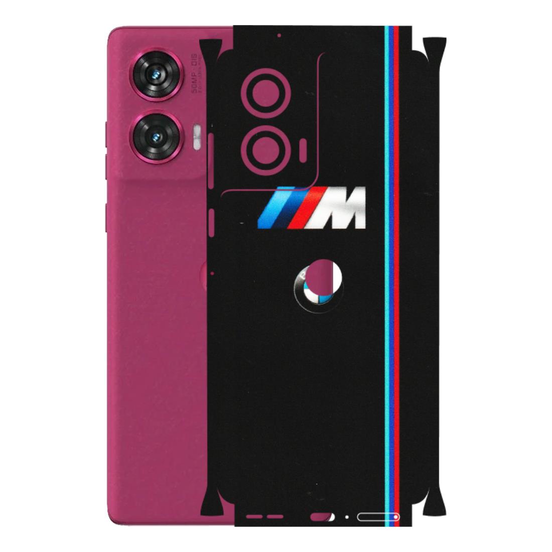 Motorola Phone Skins (All Models) - Styling With Black BMW - Matte Finish (M-74) Motorola Edge 50 Fusion (5G)
