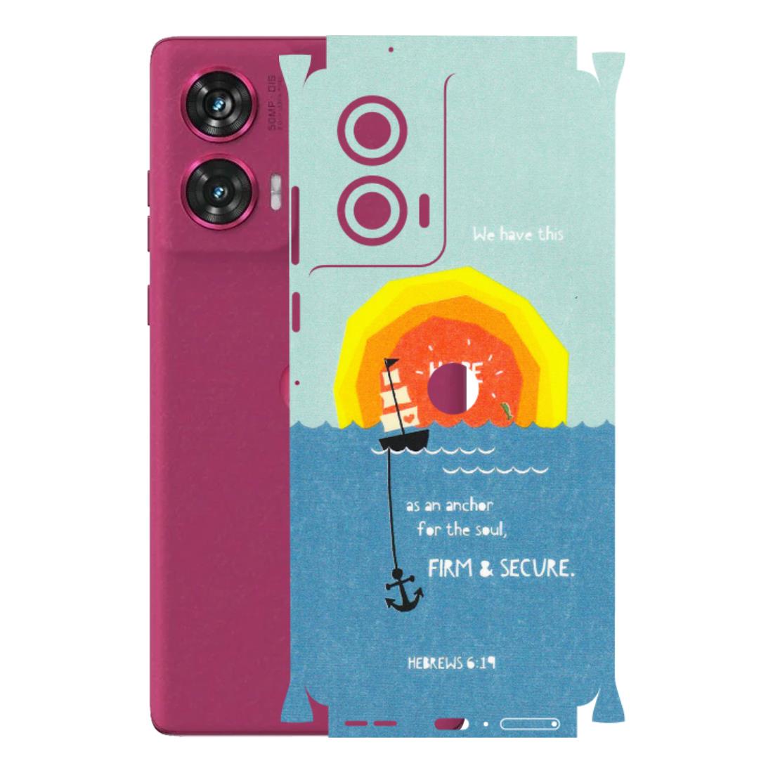 Motorola Phone Skins (All Models) - A Beautiful Sunset of Hope - Matte Finish (M-75) Motorola Edge 50 Fusion (5G)