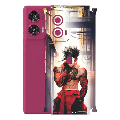 Motorola Phone Skins (All Models) - In the streets of Japan - Matte Finish (M-77) Motorola Edge 50 Fusion (5G)