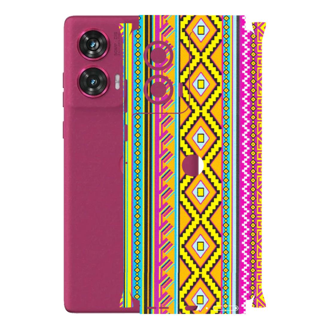 Motorola Phone Skins (All Models) - Thai illustration - Matte Finish (M-89) Motorola Edge 50 Fusion (5G)