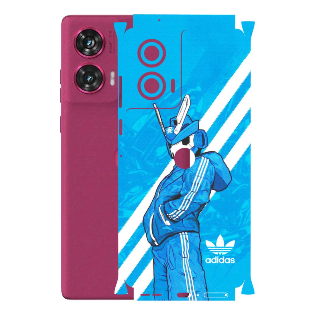 Motorola Phone Skins (All Models) - Battle of Adidas - Matte Finish (M-98) Motorola Edge 50 Fusion (5G)