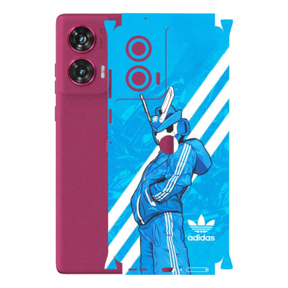Motorola Phone Skins (All Models) - Battle of Adidas - Matte Finish (M-98) Motorola Edge 50 Fusion (5G)