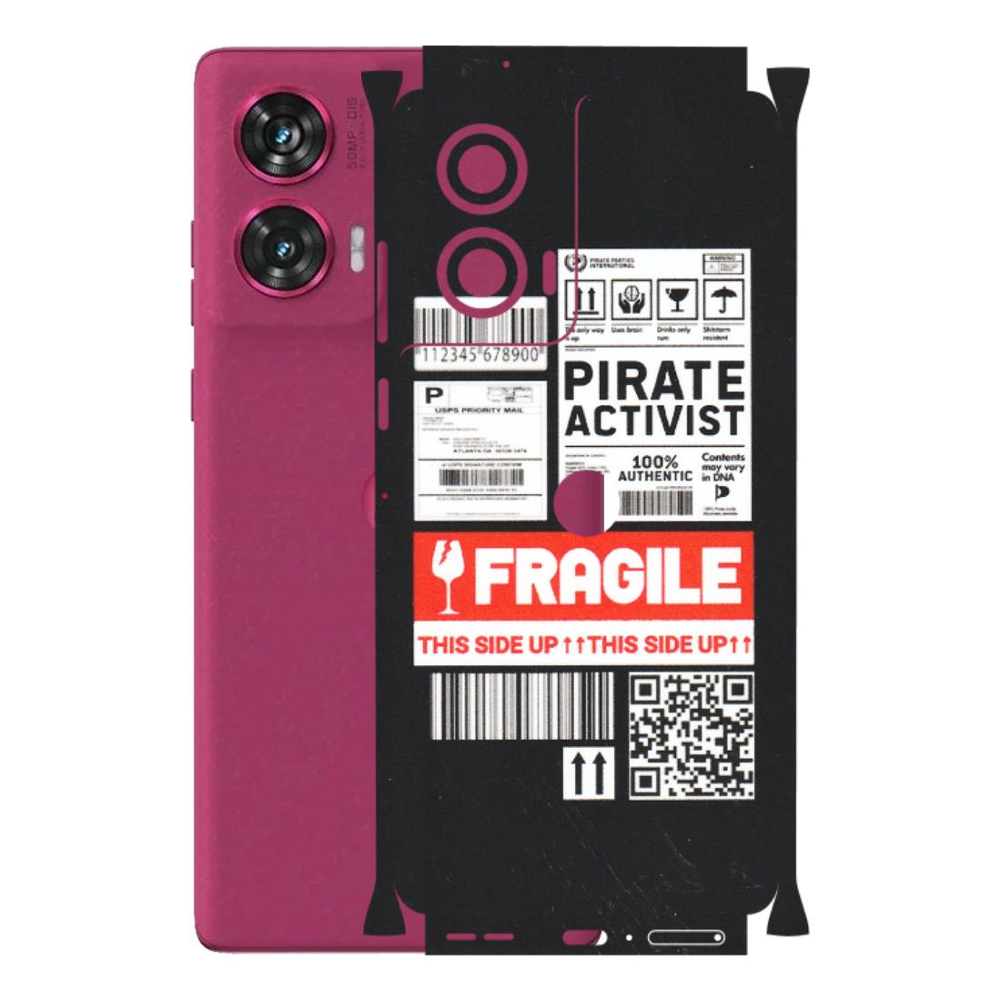 Motorola Phone Skins (All Models) - Handle With Care - Matte Finish (M-99) Motorola Edge 50 Fusion (5G)