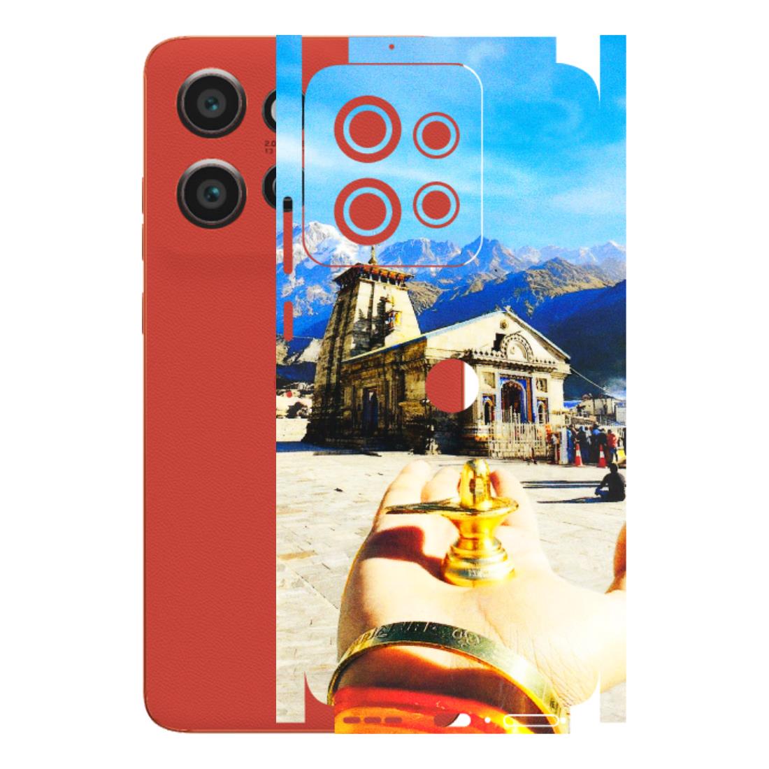 Motorola Phone Skins (All Models) - Beauty of Kedarnath - 3D Embossed Finish (L-108) Motorola Edge 50 Neo (5G)