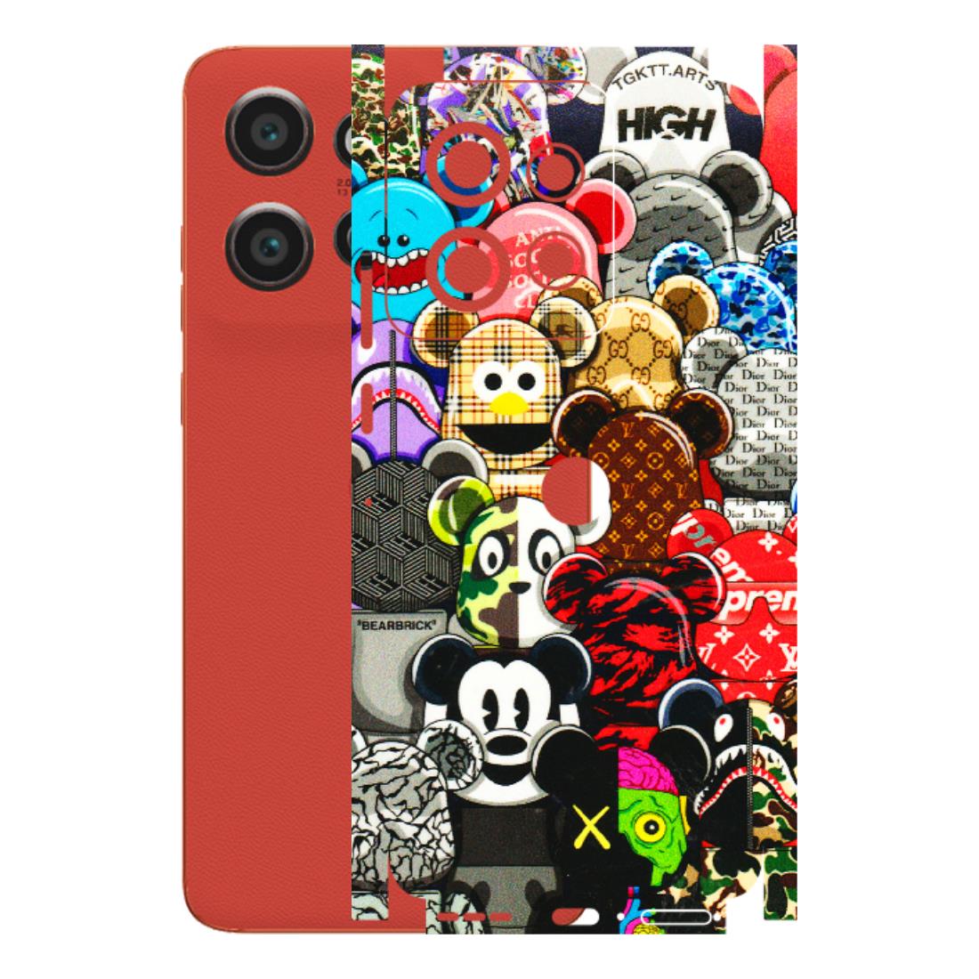 Motorola Phone Skins (All Models) - More Mickey Mouses - 3D Embossed Finish (L-118) Motorola Edge 50 Neo (5G)
