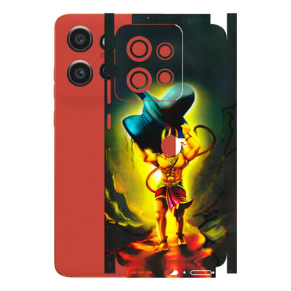Motorola Phone Skins (All Models) - Hanuman Ji - 3D Embossed Finish (L-128) Motorola Edge 50 Neo (5G)