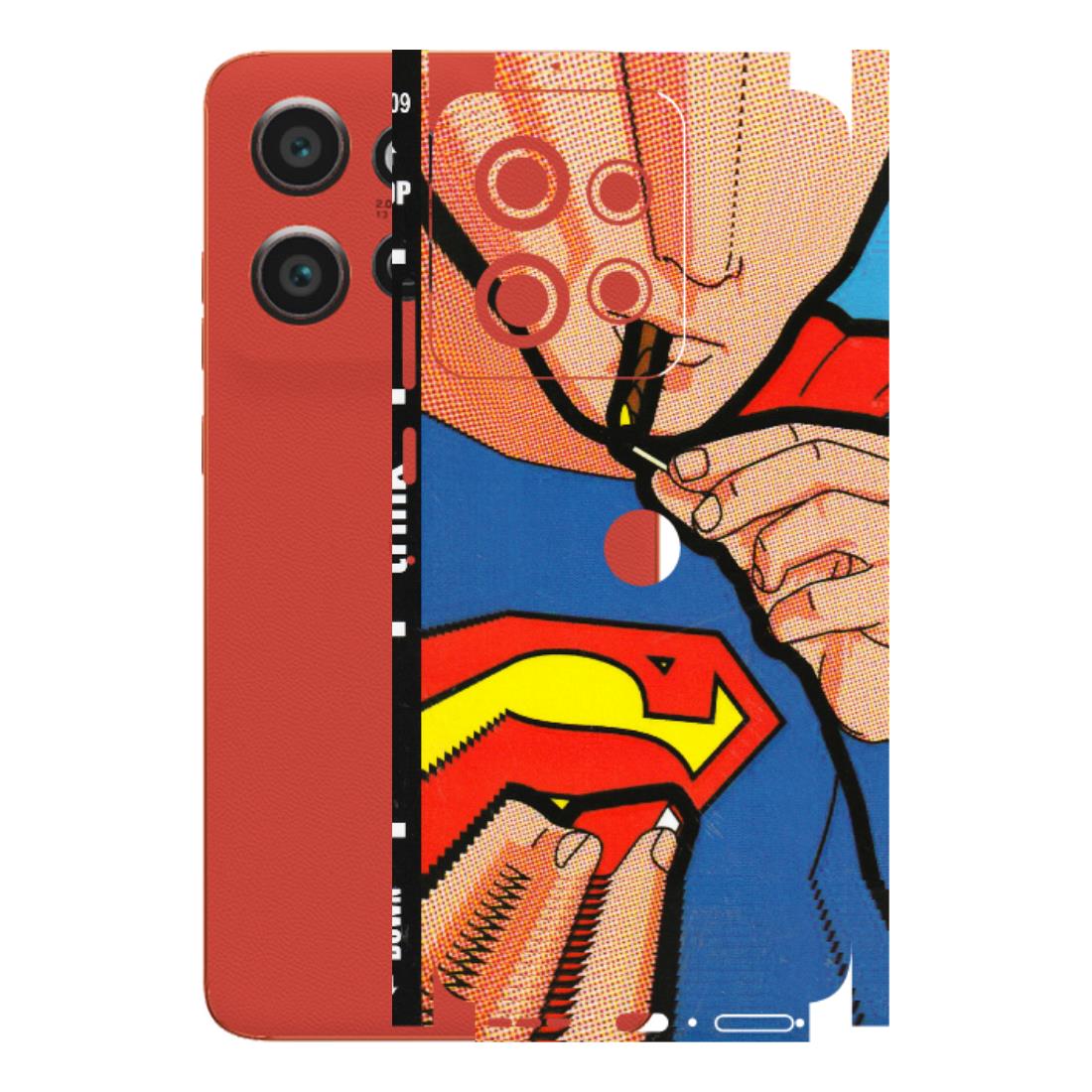 Motorola Phone Skins (All Models) - Superman Sutta - 3D Embossed Finish (L-130) Motorola Edge 50 Neo (5G)